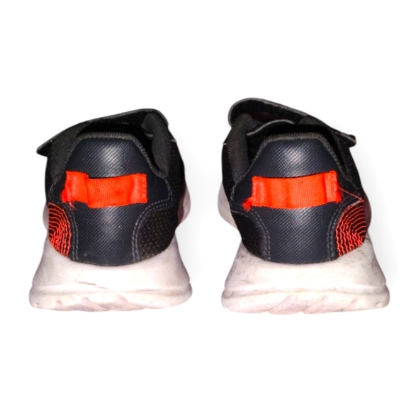 Adidas Little Boys Black & Orange Sneakers Size US 13 - Picture 5 of 7